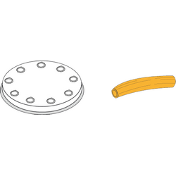Prismafood Matrize Bucatini Ø 7,8 cm