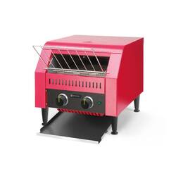 Hendi Durchlauftoaster, doppelt - Rot, Farbe: Rot