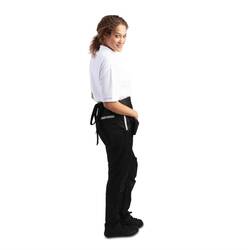 Whites Unisex Kellnerschürze mit Tasche schwarz