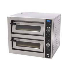 Maxima Deluxe Pizzaofen 4 + 4 x 30 cm 400V