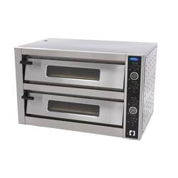 Maxima Deluxe Pizzaofen 6 + 6 x 30 cm 400V