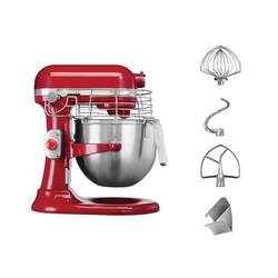 KitchenAid professionelle Küchenmaschine rot 6,9L