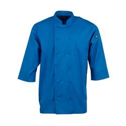 Chef Works Unisex Kochjacke blau S, Kleidergröße: S, Farbe: Blau