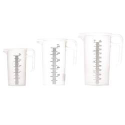 Pro Measure Messbecher-Set Polypropylen 250, 500, 1000 ml