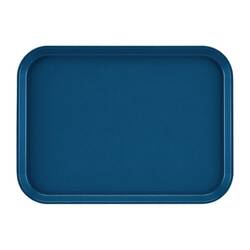 Cambro Epictread rechteckiges rutschfestes Fiberglastablett blau 35x27cm