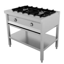 CombiSteel Tisch für Pfannenkuchen 2 Br.