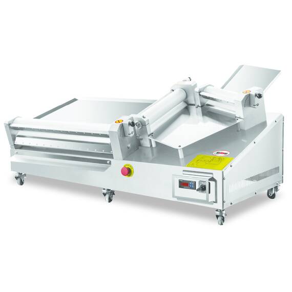 GMG Teigausrollmaschine für Ø 60 cm runder und eckige Pizzen