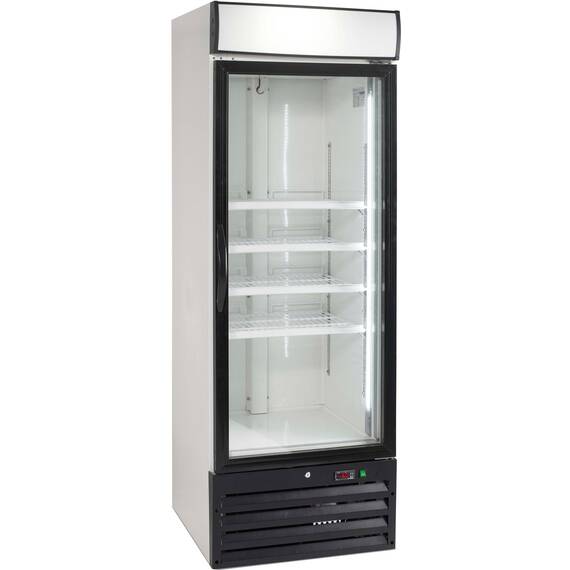 NordCap Gewerbetiefkühlschrank TKU 440 G-LED, Ausführung: TKU 440 G-LED