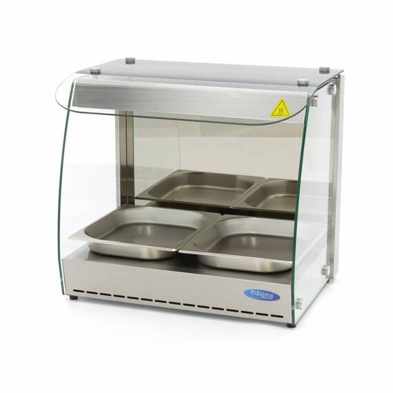 Maxima Warmhaltevitrine - 2x 1/2 GN