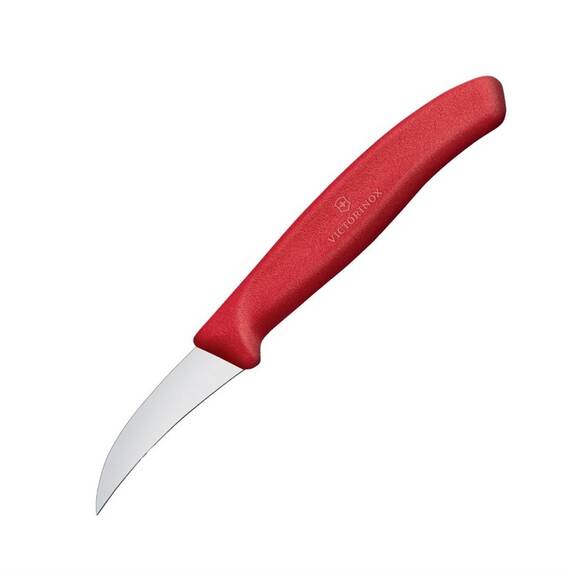 Victorinox Reisemesser mit gebogene 8cm Klinge und rotem Griff