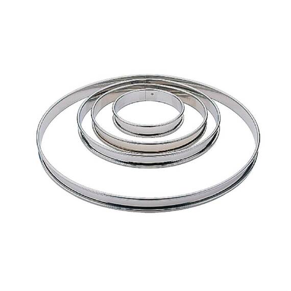 Matfer Bourgeat Flacher Tortenring glatt 16cm