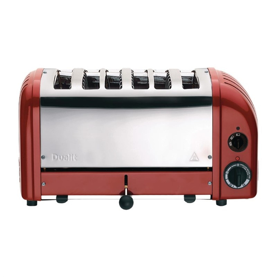 Dualit Toaster 60154 rot 6 Schlitze