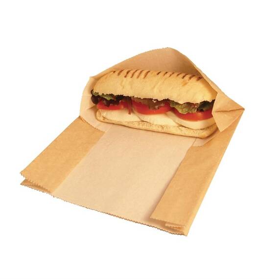 Vegware Kompostierbare Panini-Tüten aus Packpapier