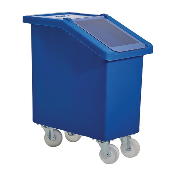 Mobiler Zutatenbehälter 65Ltr Blau