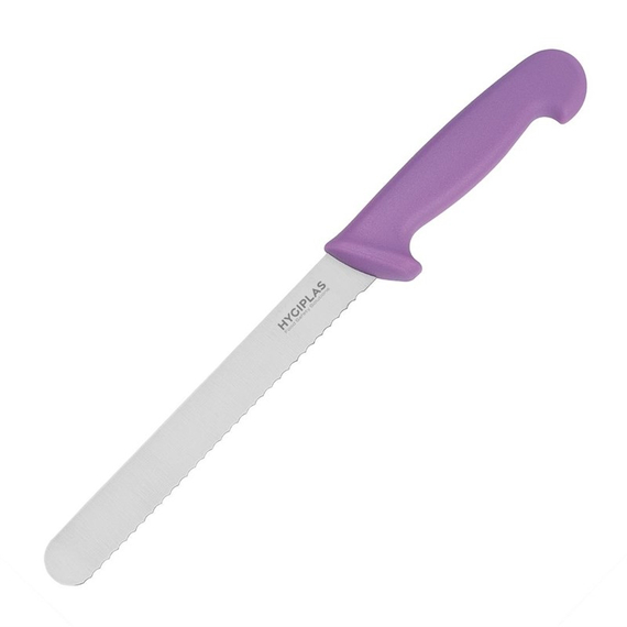 Hygiplas Brotmesser 21,6 cm lila