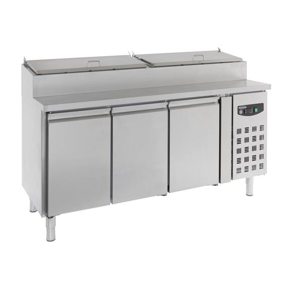 CombiSteel Saladette 3 Türen 8x1/3gn Behälter