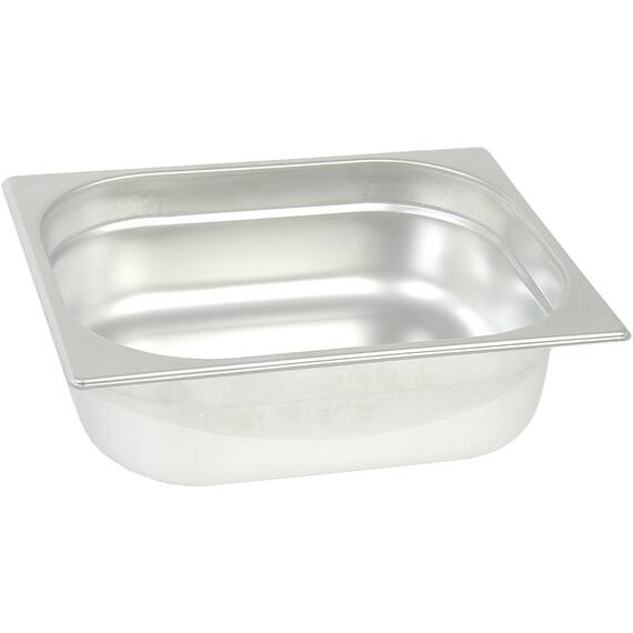 Stalgast Edelstahl Gastronormbehälter Serie STANDARD, GN 1/2 (65mm)